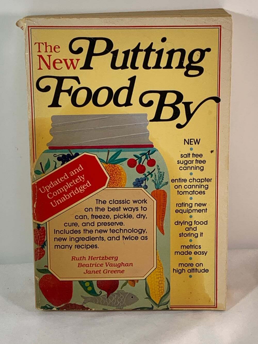 Canning and Food storage book Putting Food By